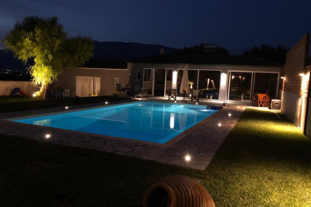 Sunlit Pool House Villa Posidhonía Eksteriør bilde